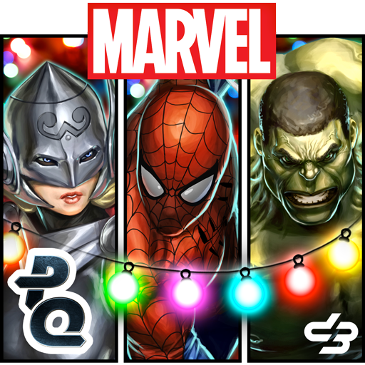 Front Cover for Marvel Puzzle Quest (Android) (Google Play release): R89 release