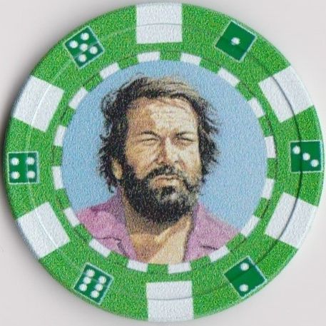 Extras for Bud Spencer & Terence Hill: Slaps and Beans - Old School Heroes Edition (Nintendo Switch) (Sleeved Box): Poker Chip (Bud Spencer)