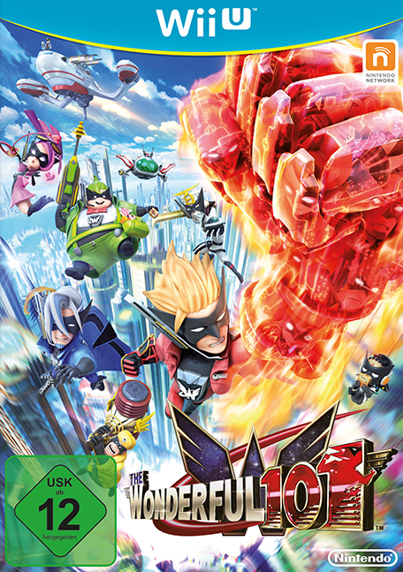 Front Cover for The Wonderful 101 (Wii U) (download release)