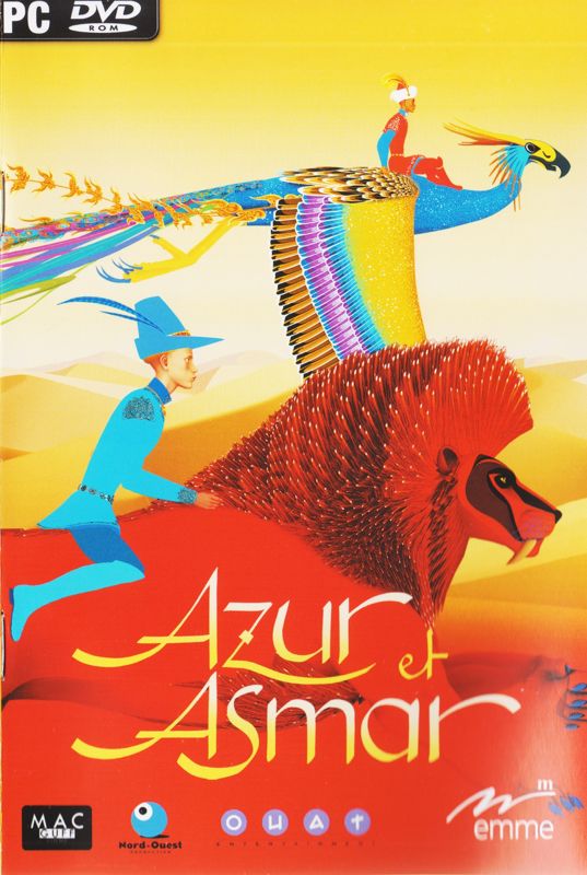 Manual for Azur & Asmar (Windows) (Alternate release): Front (16-page)