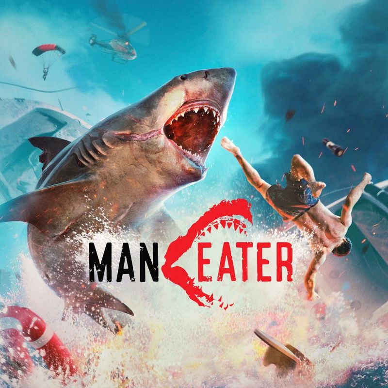 Front Cover for Maneater (PlayStation 4) (download release)