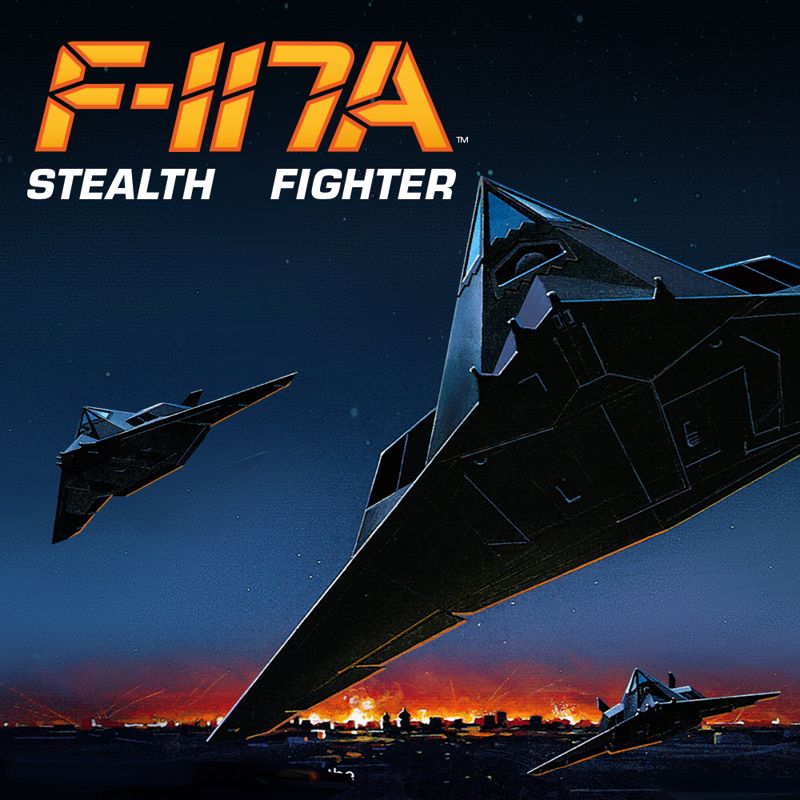 Front Cover for F-117A Stealth Fighter (Nintendo Switch) (download release)