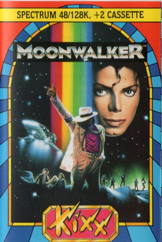 Front Cover for Moonwalker (ZX Spectrum) (Kixx budget re-release)