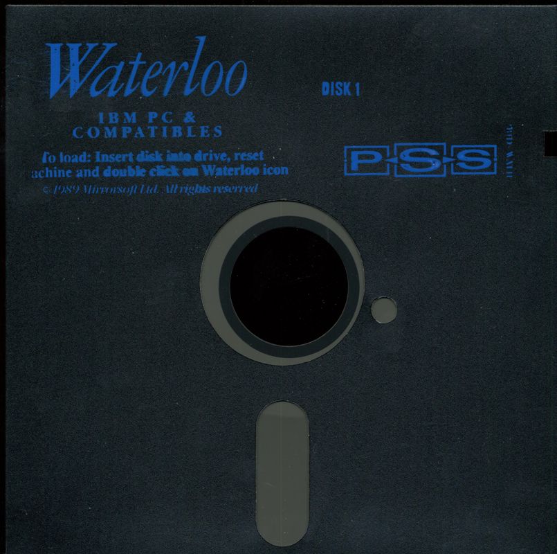Media for Waterloo (DOS): 5.25" Disk 1
