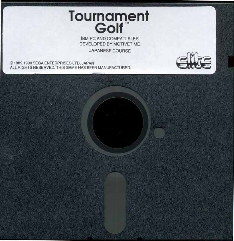 Media for Arnold Palmer Tournament Golf (DOS): Japanese course disk