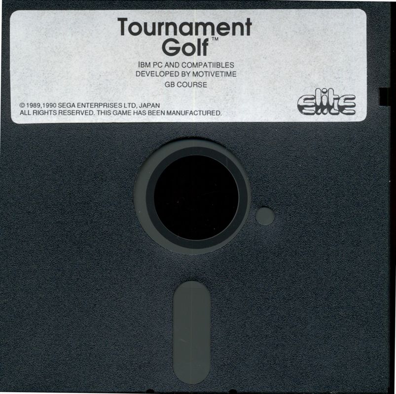 Media for Arnold Palmer Tournament Golf (DOS): GB course disk