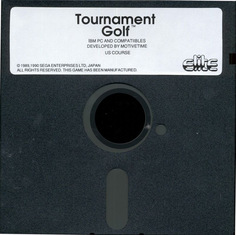 Media for Arnold Palmer Tournament Golf (DOS): US course disk