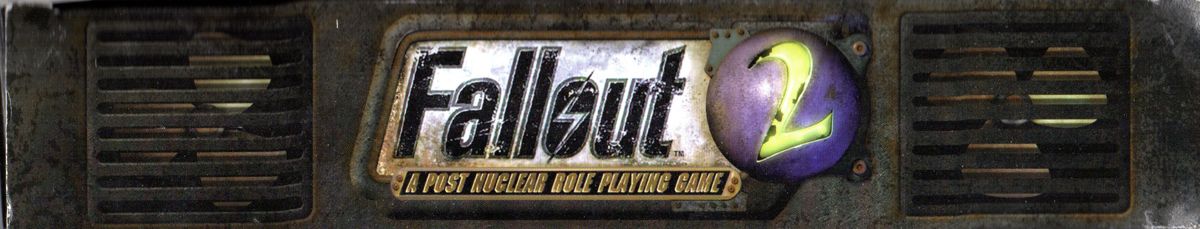Spine/Sides for Fallout 2 (Windows): Top
