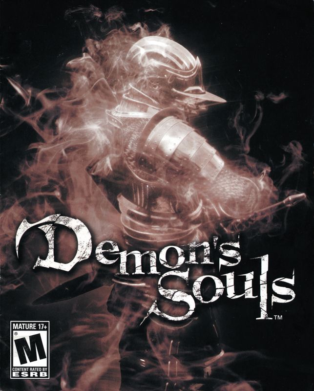 Manual for Demon's Souls (PlayStation 3): Front