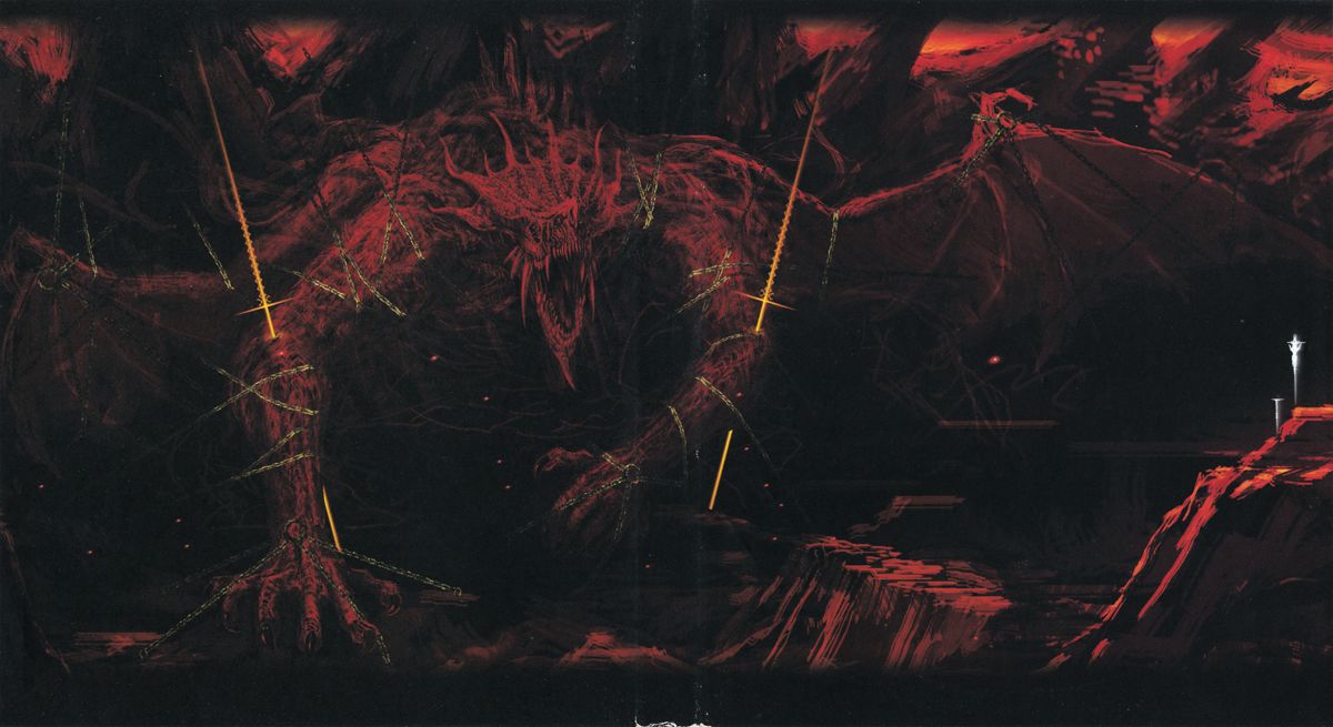 Inside Cover for Demon's Souls (PlayStation 3): Full