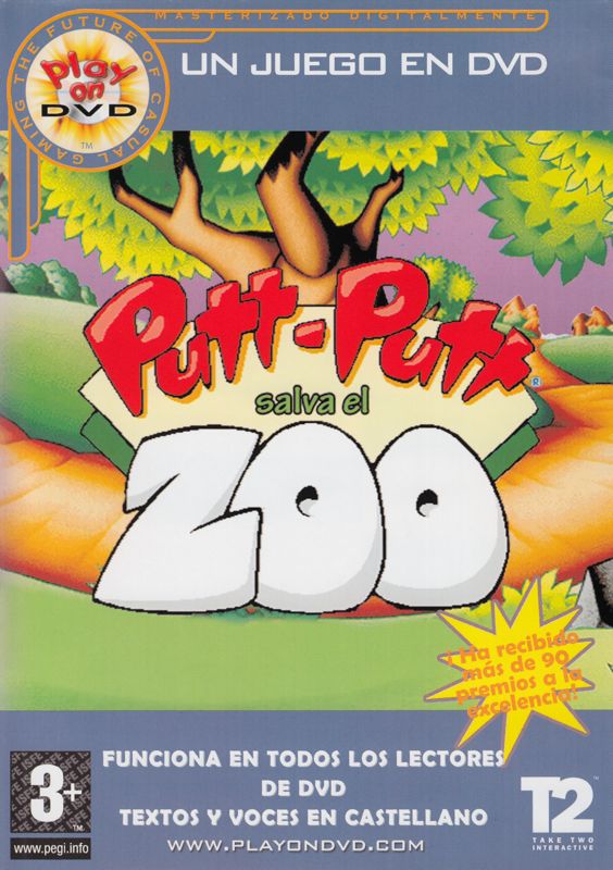 Front Cover for Putt-Putt Saves the Zoo (DVD Player) (Take-Two Interactive release)