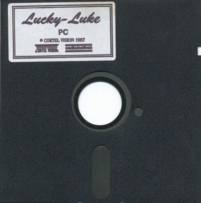 Media for Lucky Luke (DOS)