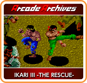 Front Cover for Ikari III: The Rescue (Nintendo Switch) (download release): 1st version