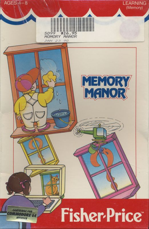 Front Cover for Memory Manor (Commodore 64)