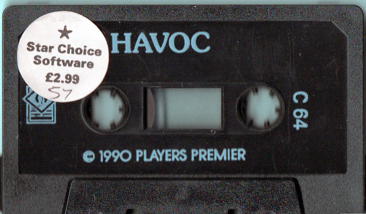 Media for Havoc (Commodore 64)