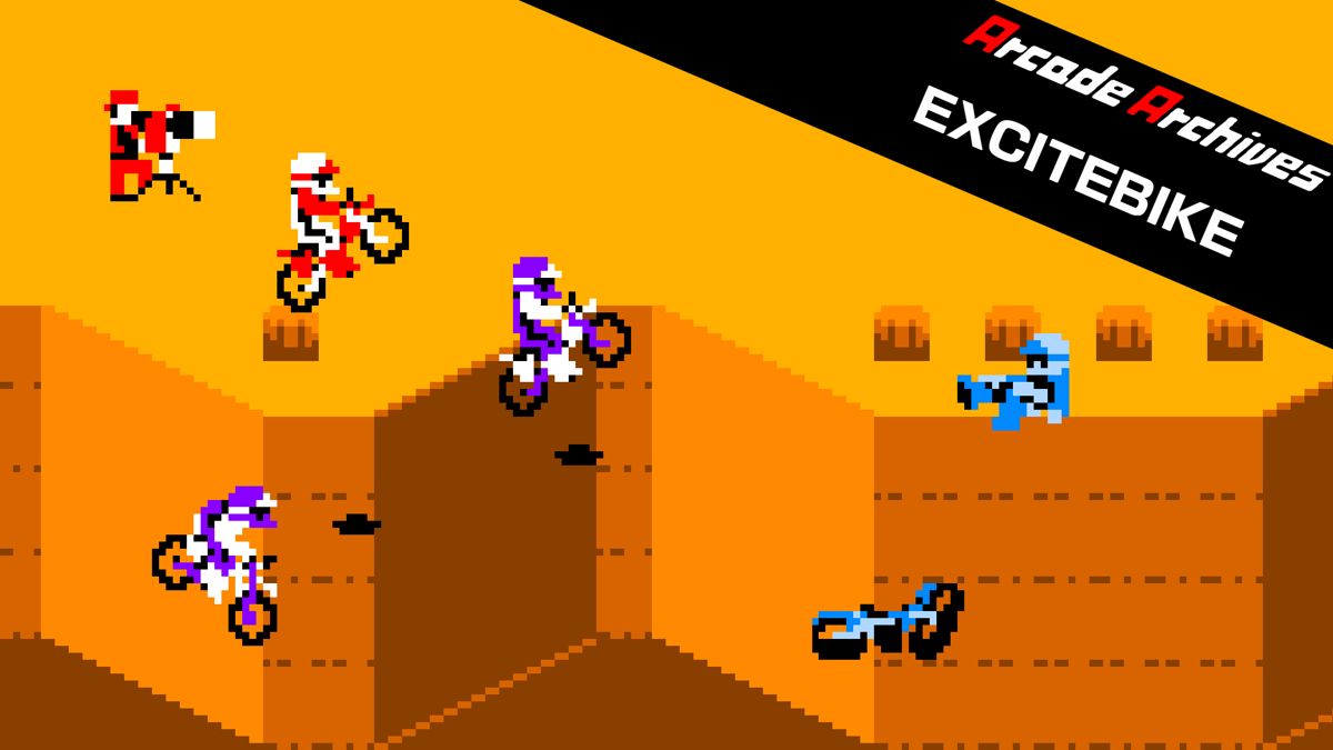 Front Cover for Excitebike (Nintendo Switch) (download release): 2nd version
