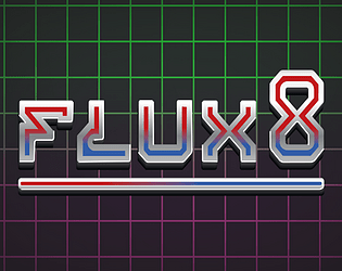 Front Cover for Flux8 (Windows) (itch.io release)