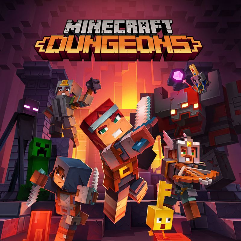 Front Cover for Minecraft Dungeons (Nintendo Switch) (download release)