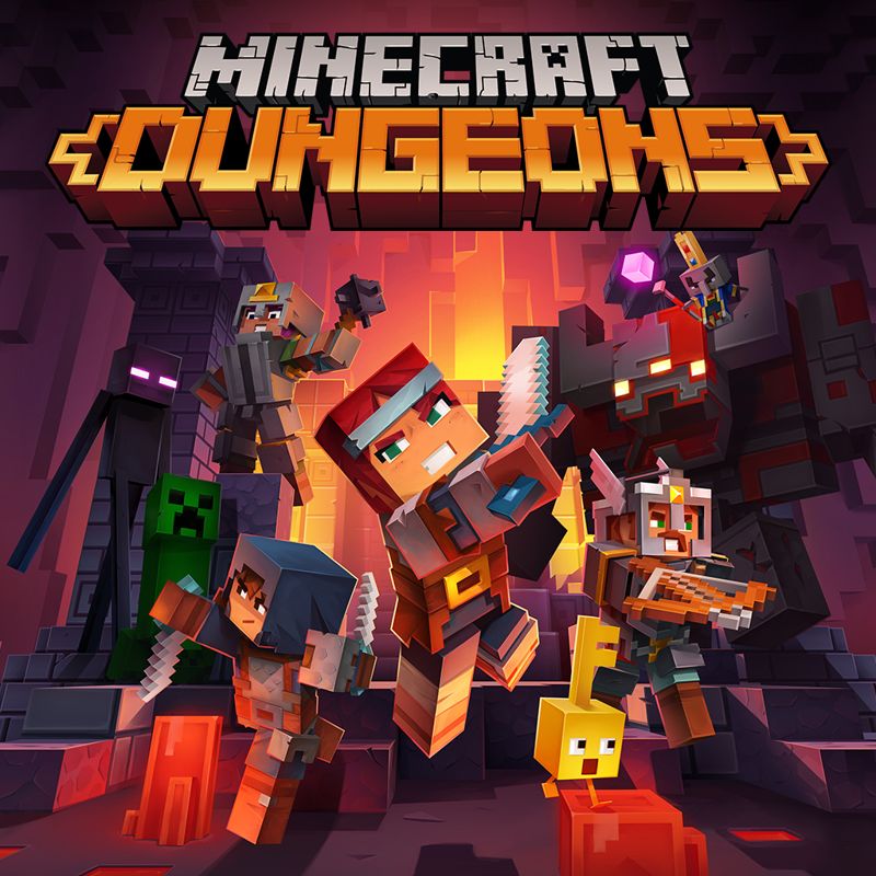 Front Cover for Minecraft Dungeons (Nintendo Switch) (download release)