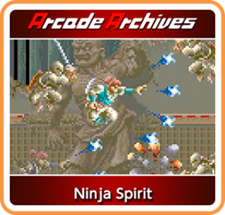 Front Cover for Ninja Spirit (Nintendo Switch) (download release): 1st version