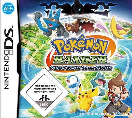 Front Cover for Pokémon Ranger: Shadows of Almia (Wii U) (download release)