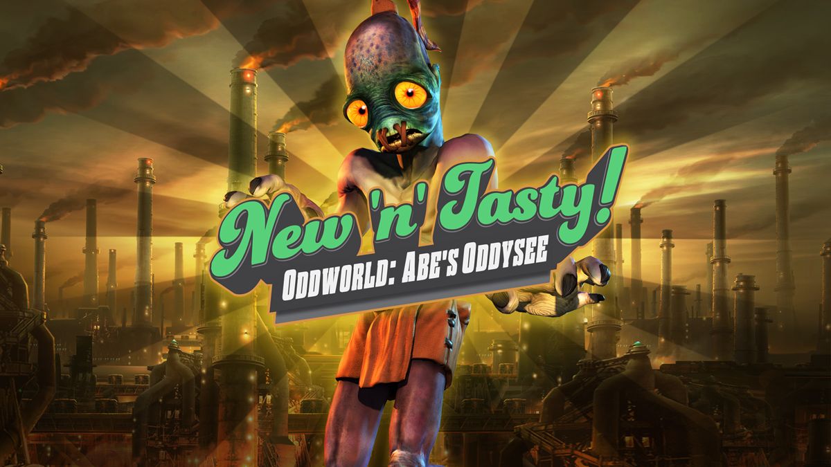 Front Cover for Oddworld: Abe's Oddysee - New 'n' Tasty! (Nintendo Switch) (download release)