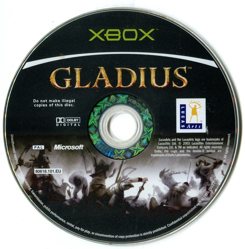 Media for Gladius (Xbox)