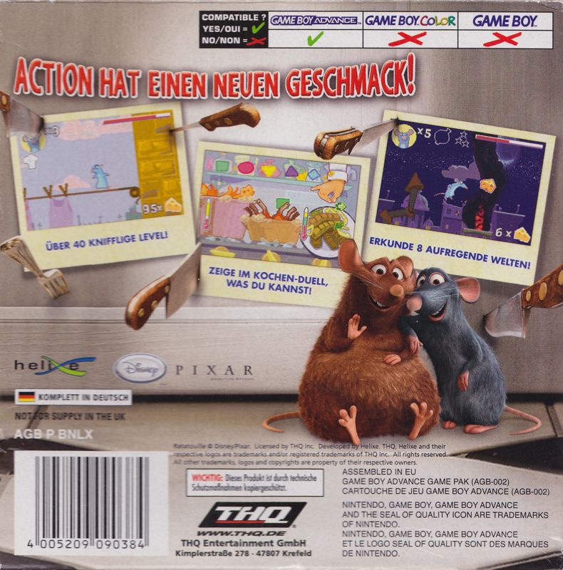 ratatouille gba