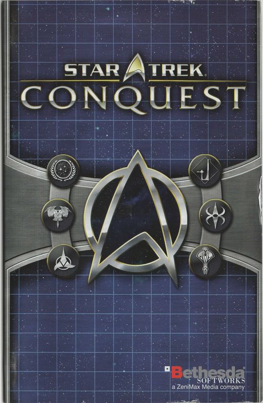 Manual for Star Trek: Conquest (PlayStation 2): front