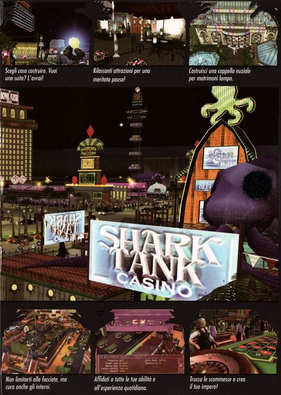 Inside Cover for Vegas Tycoon (Windows): Right