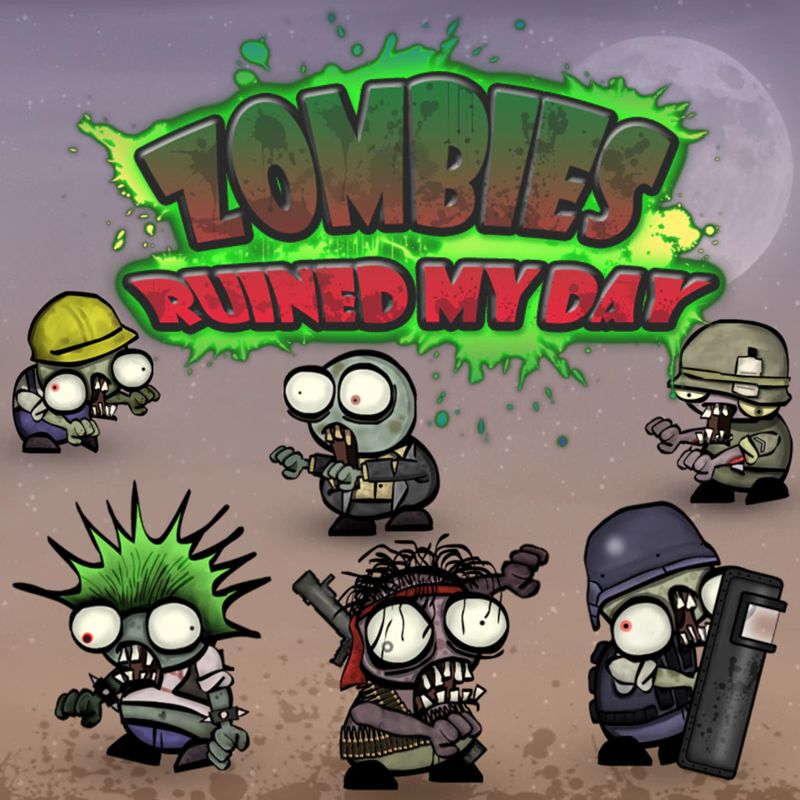 Front Cover for Zombies Ruined My Day (PlayStation 4) (download release)