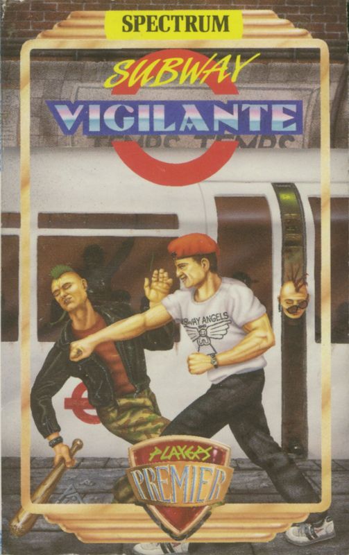 Front Cover for Subway Vigilante (ZX Spectrum)