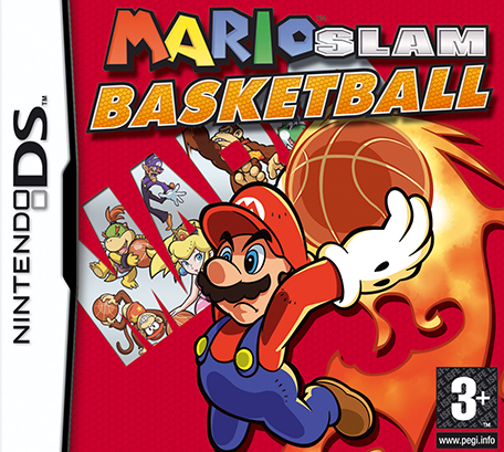 Front Cover for Mario Hoops 3 on 3 (Wii U) (download release)