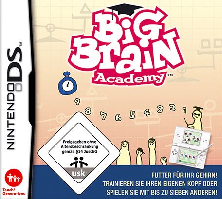 Front Cover for Big Brain Academy (Wii U) (download release)