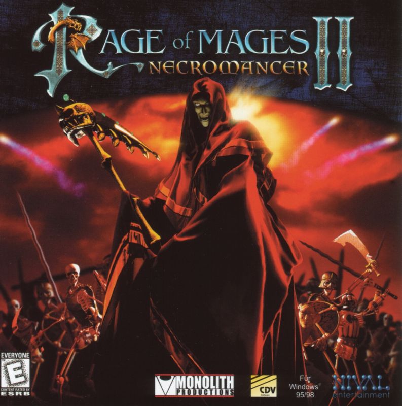 Other for Rage of Mages II: Necromancer (Windows): Jewel Case - Front