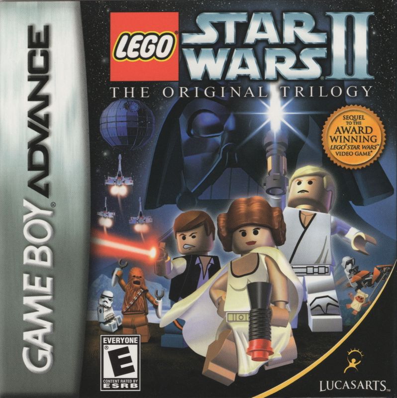 Front Cover for LEGO Star Wars II: The Original Trilogy (Game Boy Advance): Front Cover