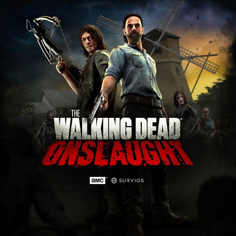 Front Cover for The Walking Dead: Onslaught (PlayStation 4) (download release)