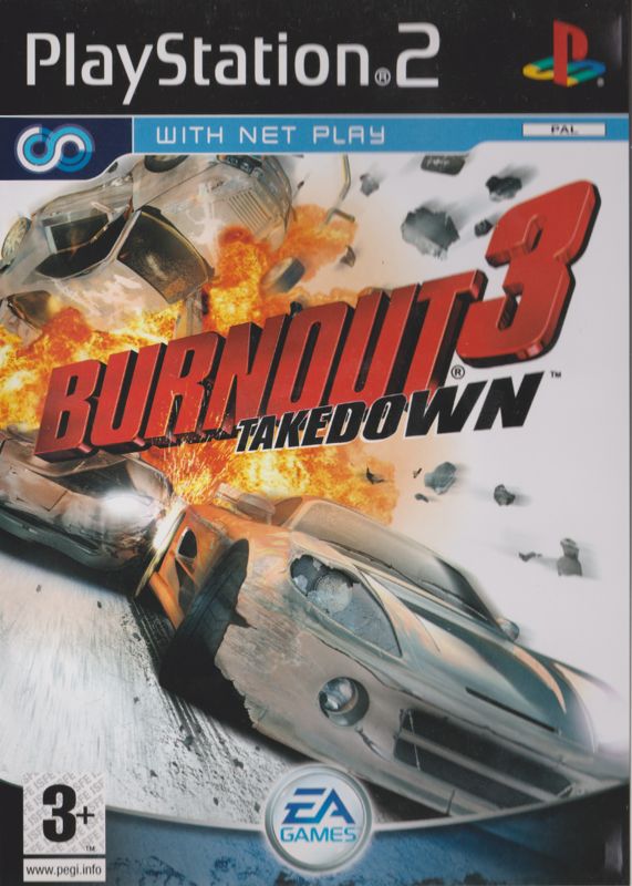 Front Cover for Burnout 3: Takedown (PlayStation 2)