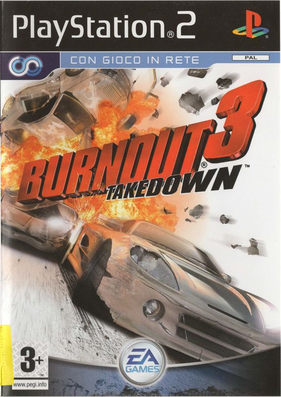 Burnout 3: Takedown Cover Or Packaging Material - Mobygames