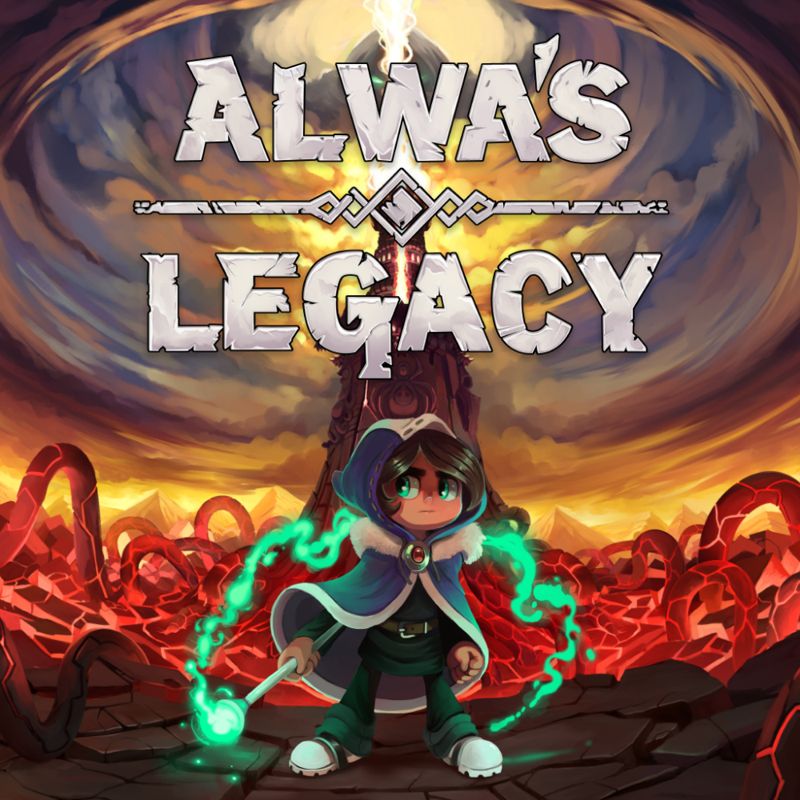 Front Cover for Alwa's Legacy (Nintendo Switch) (download release)