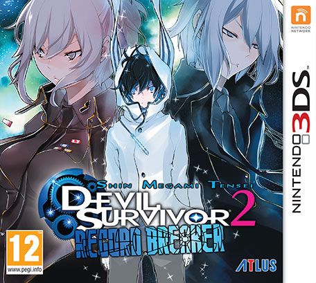 Front Cover for Shin Megami Tensei: Devil Survivor 2 - Record Breaker (Nintendo 3DS) (download release)