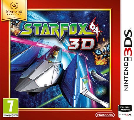 Front Cover for Star Fox 64 3D (Nintendo 3DS) (download release)