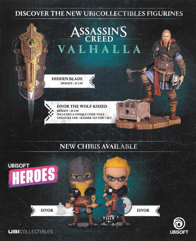 Assassin's Creed: Valhalla cover or packaging material - MobyGames