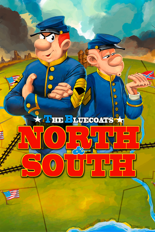 The Bluecoats: North & South cover or packaging material - MobyGames