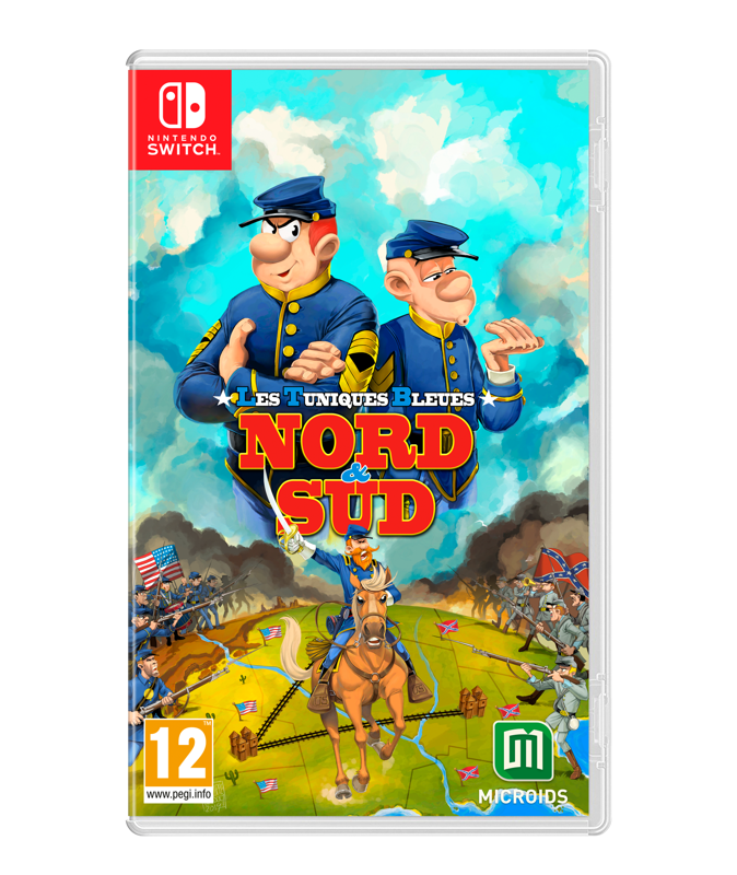 Front Cover for The Bluecoats: North & South (Nintendo Switch) (download release)