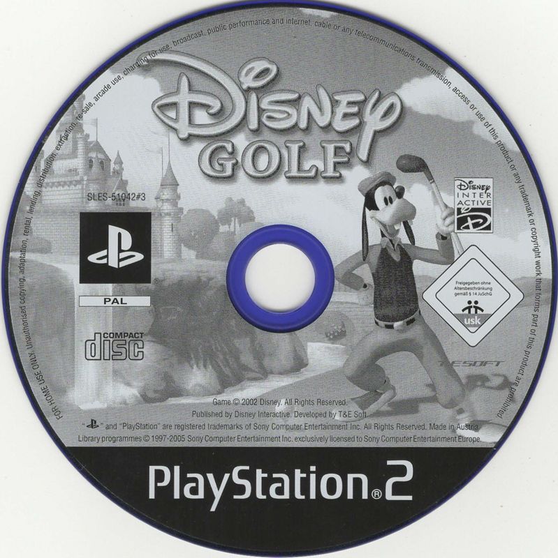 Disney Golf cover or packaging material MobyGames