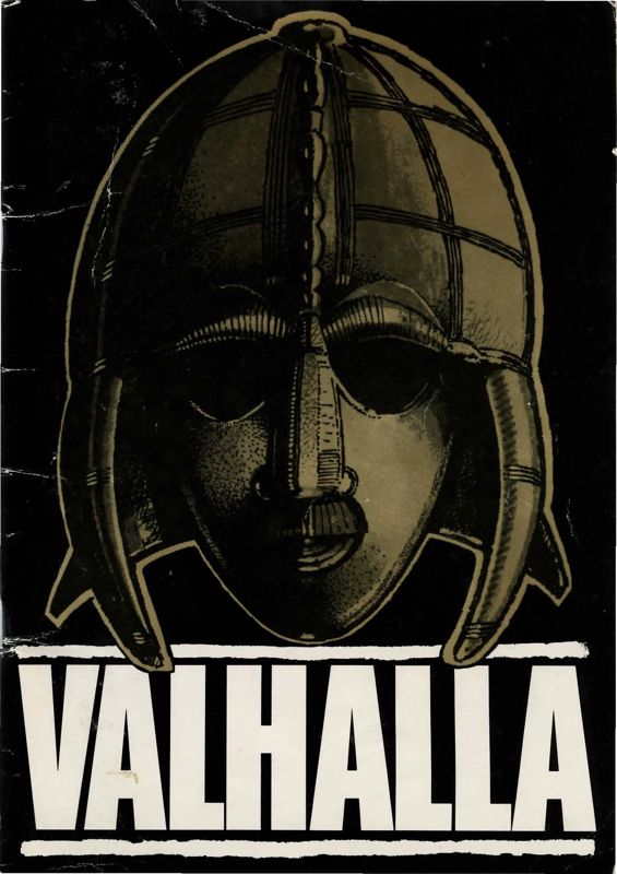 Manual for Valhalla (Commodore 64): Front