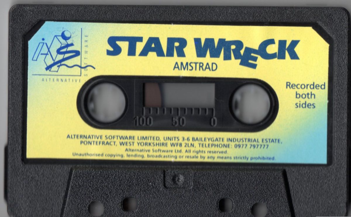 Media for Star Wreck (Amstrad CPC)