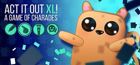Front Cover for Act It Out XL! A Game of Charades (Windows) (Steam release)