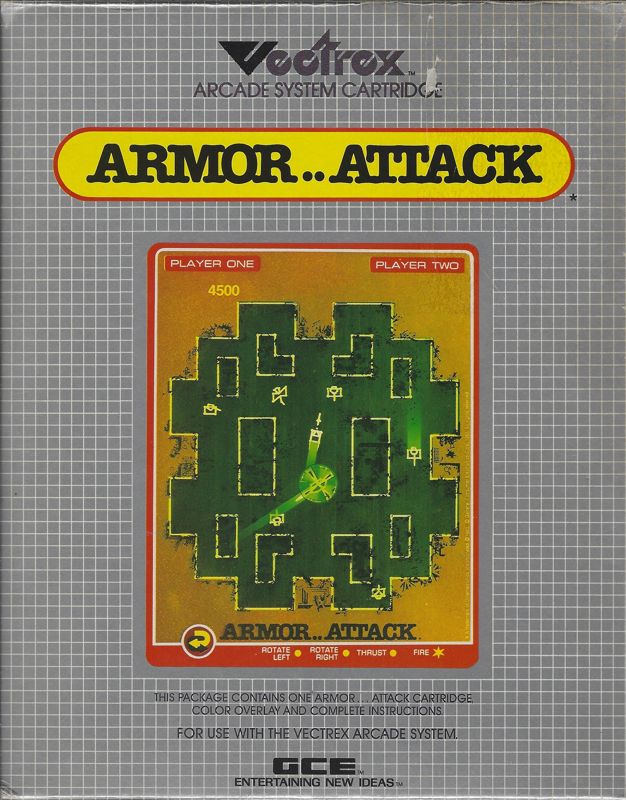 Front Cover for Armor Attack (Vectrex)